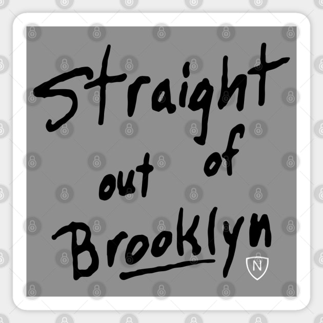 STR8OUTOFBNgraf Sticker by undergroundART